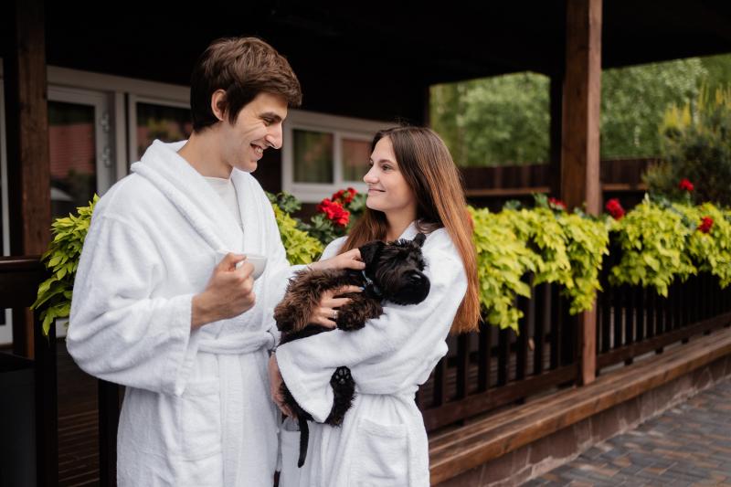 Собачье счастье в Fish Point family resort