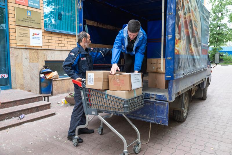 Гуманитарный груз для бойцов и госпиталя отправили в зону СВО из Реутова