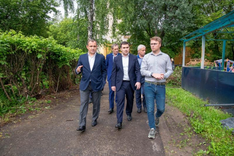 Работы по ремонту детского сада на улице Строителей в Реутове завершены наполовину