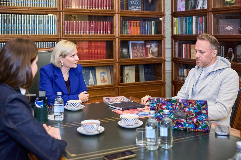 Ольга Любимова встретилась с основателем и главой группы компаний «Рики»