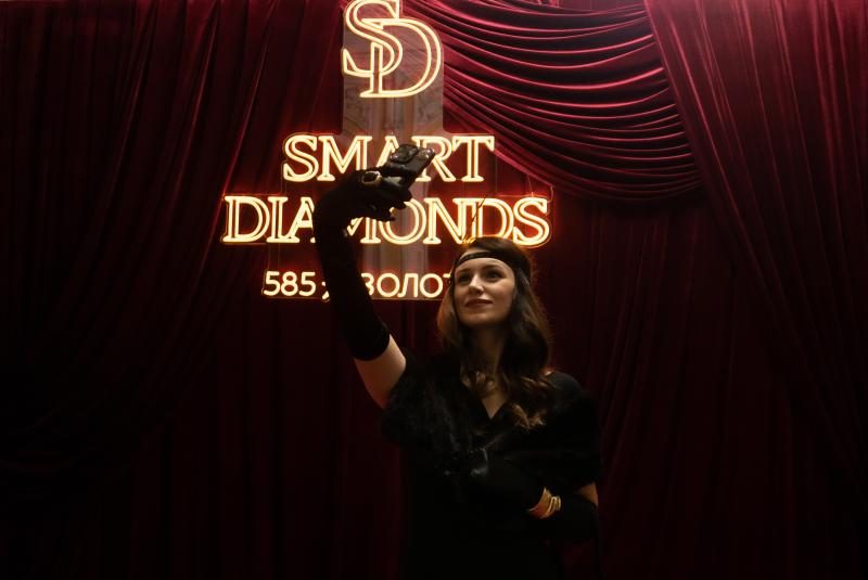 Авторский спектакль от SMART DIAMONDS «12 Стульев»: настоящие бриллианты, погружение гостей в их поиски и новый формат презентации бренда